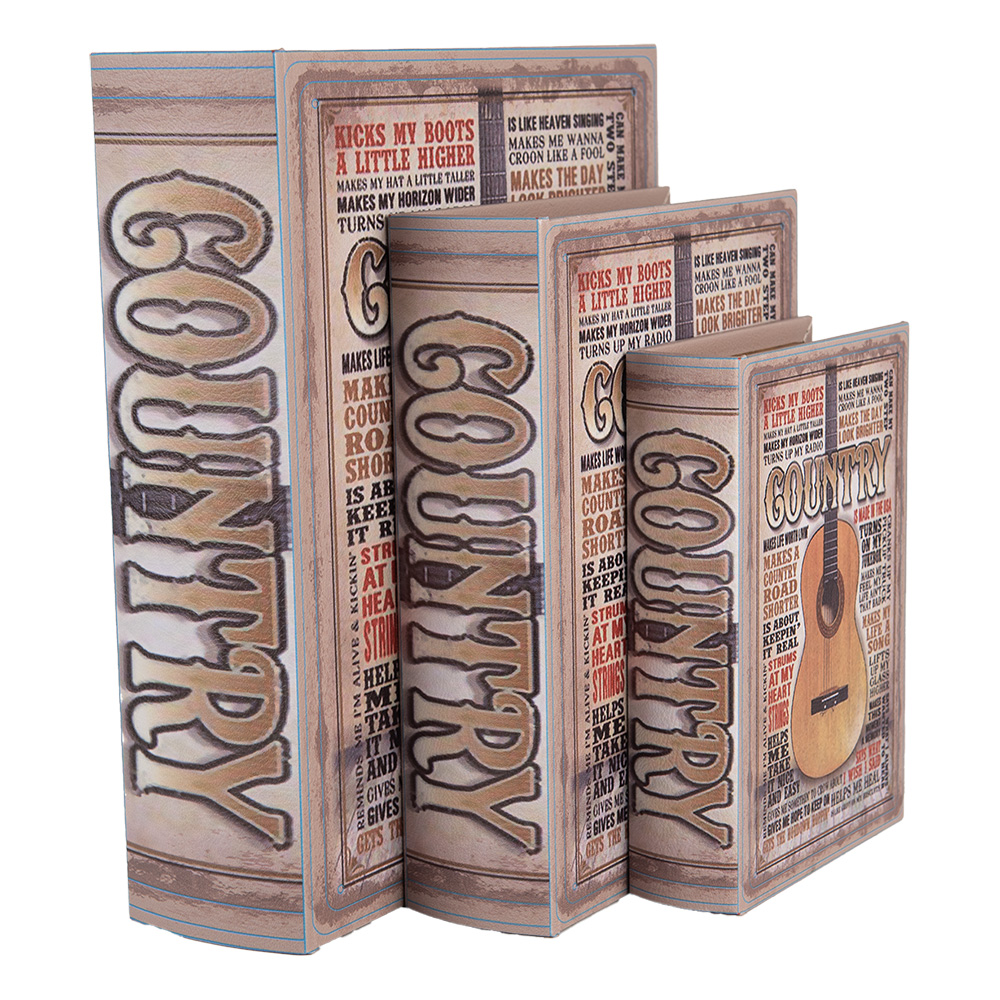 Opbergdoos (3) 27x22x7 / 22x17x6 / 17x12x4 cm