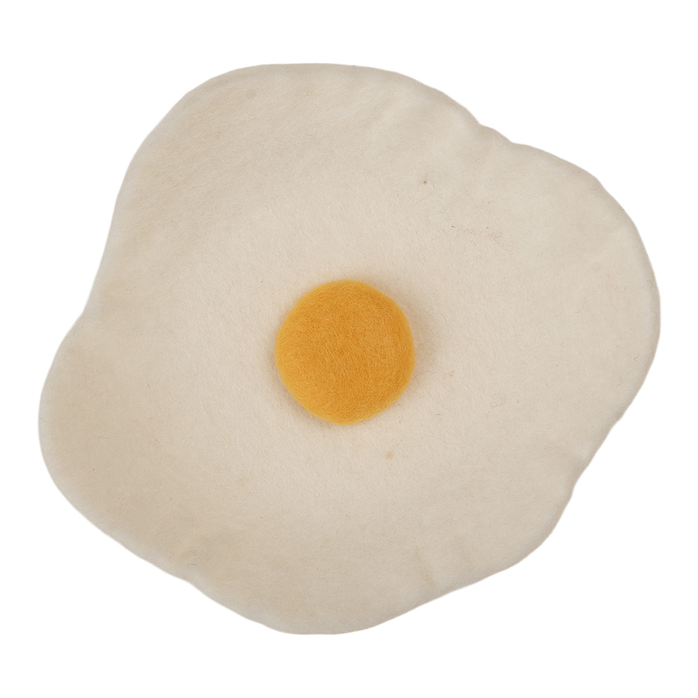 Vilten schaal spiegelei Ø 18x3 cm