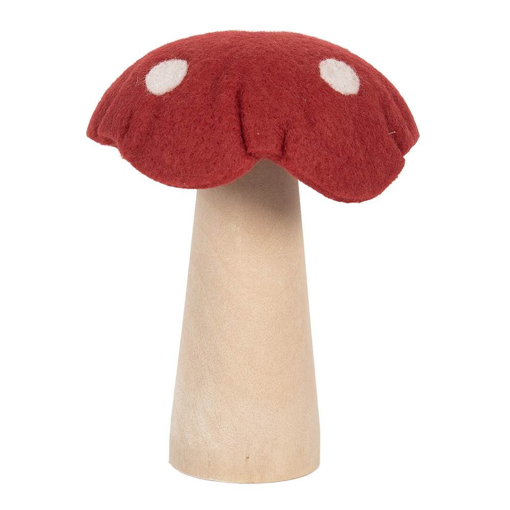 Vilten paddenstoel 14x14x17 cm