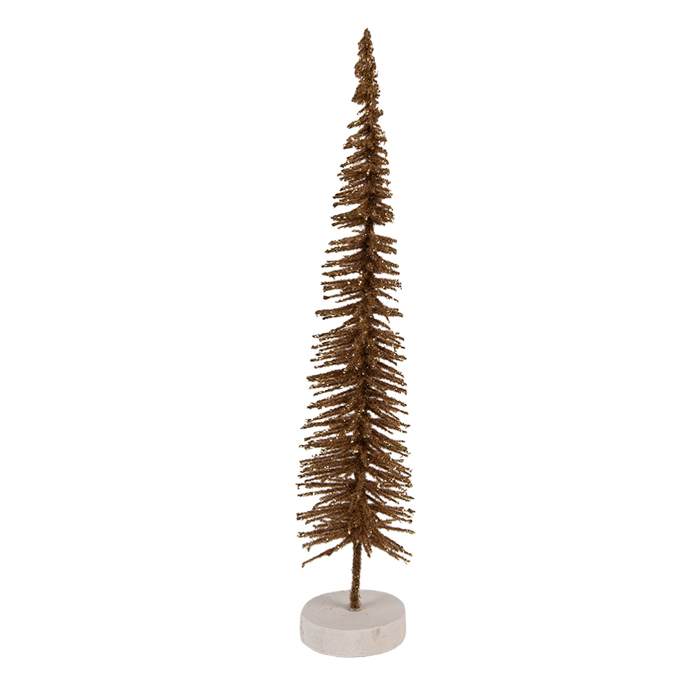 [66316BR] Decoratie kerstboom Ø 6x30 cm