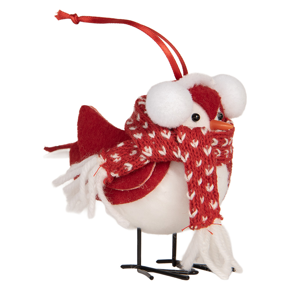 [66341] Decoratie vogel 12x7x10 cm