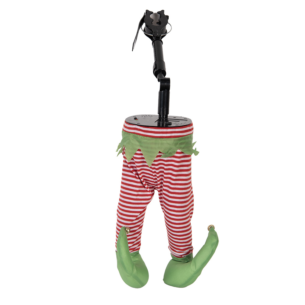 [66348] Decoratie Kerst Elfenbenen 30x13x54 cm / 3xAA