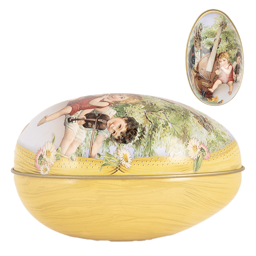 [6BL0146] Decoratie ei 7x11x7 cm