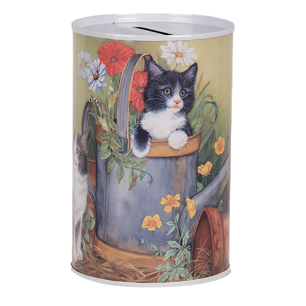 [6BL0168] Spaarpot Ø 8x13 cm