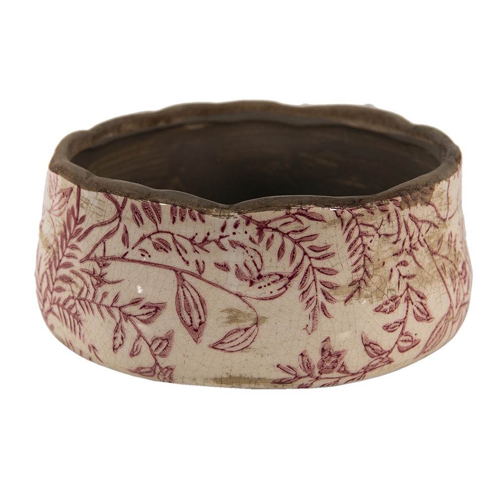 [6CE1400M] Decoratie bloempot Ø 15x7 cm