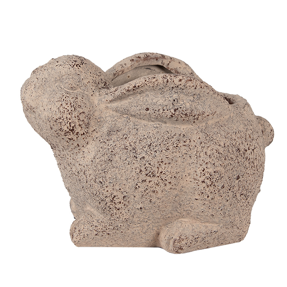 [6CE1622] Decoratie bloempot 17x12x12 cm