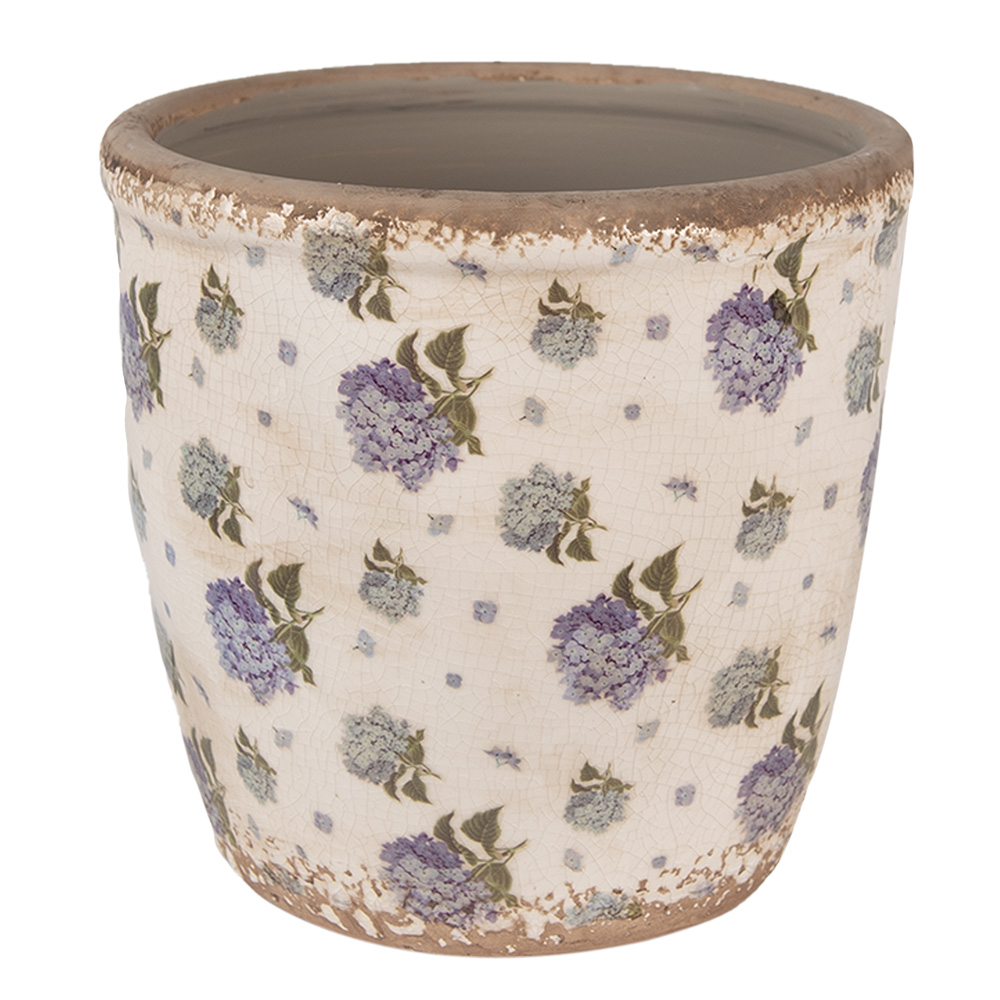[6CE1638L] Decoratie bloempot Ø 16x16 cm
