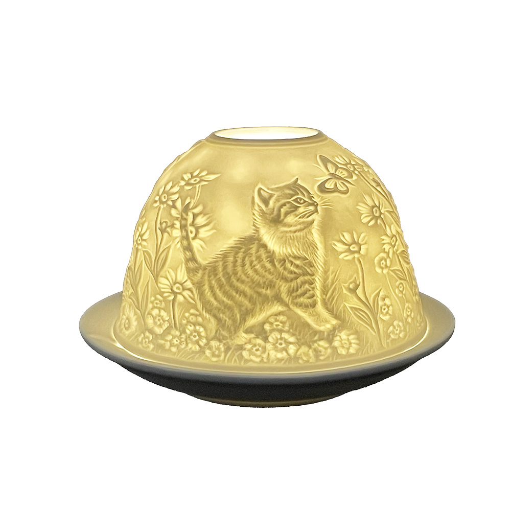 Waxinelichthouder Ø 12x8 cm