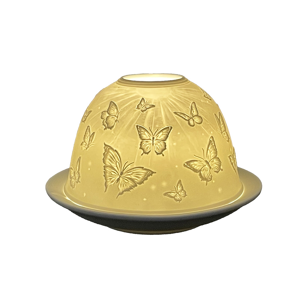 [6CE1811] Waxinelichthouder Ø 12x8 cm