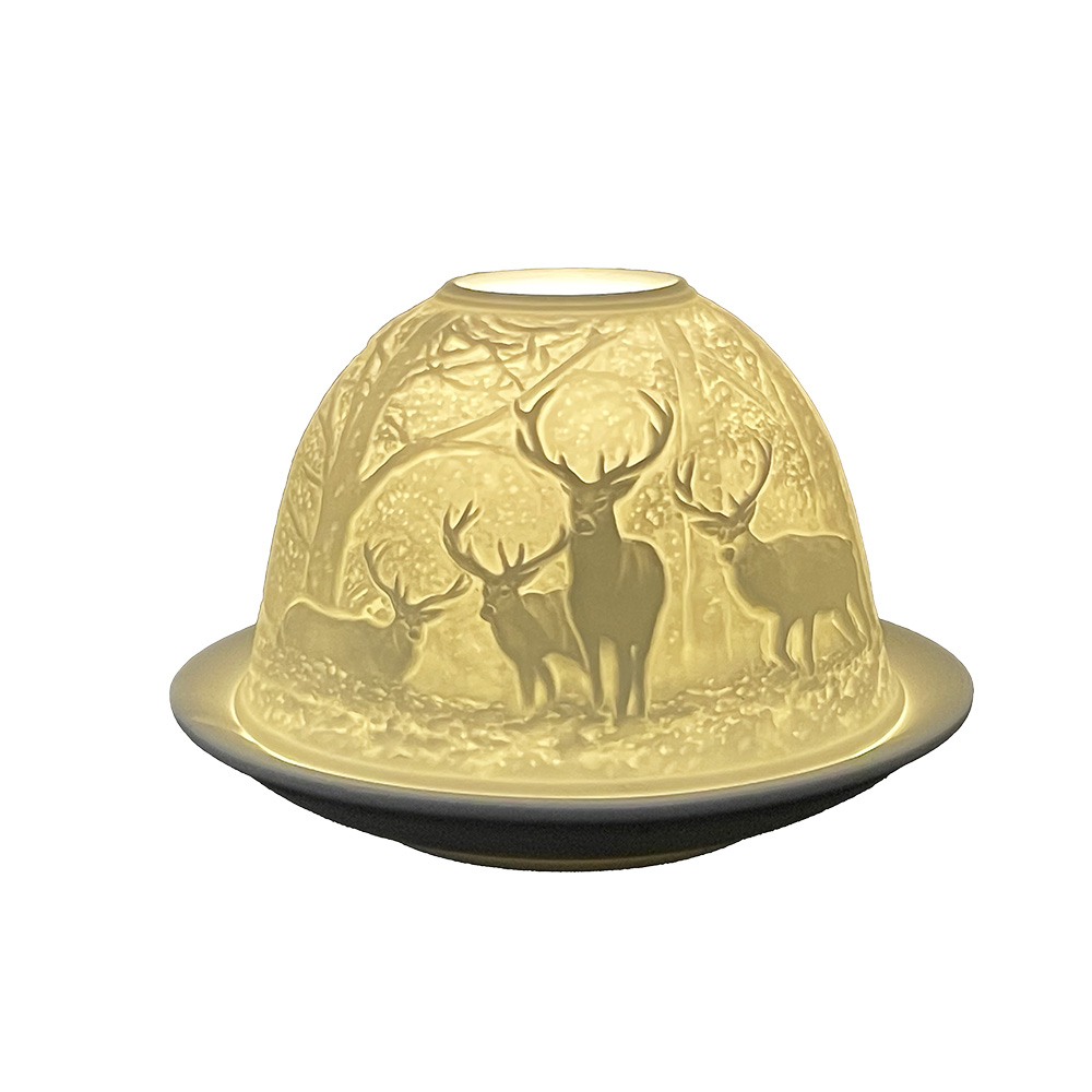 [6CE1818] Waxinelichthouder Ø 12x8 cm