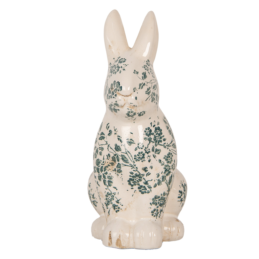 [6CE1955L] Decoratie konijn 16x12x28 cm