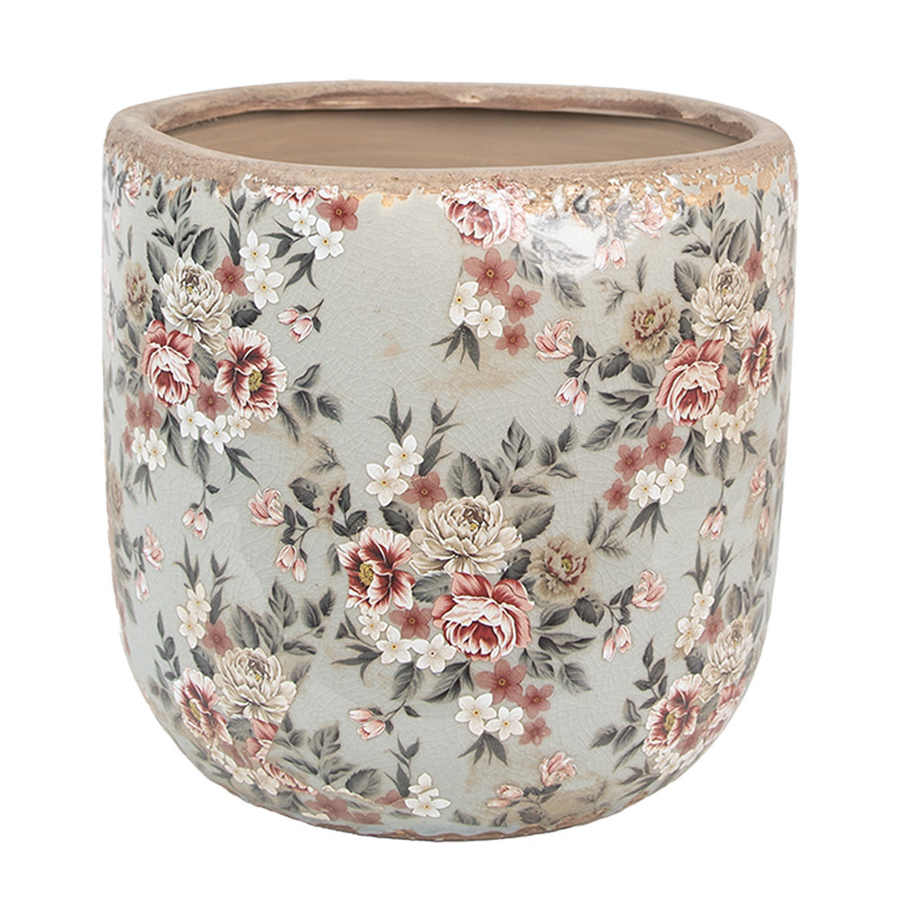 [6CE1966XL] Decoratie bloempot Ø 19x18 cm