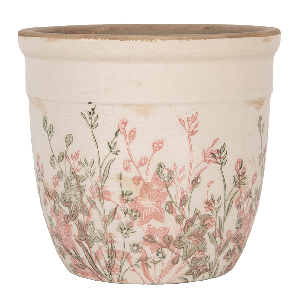 Decoratie bloempot Ø 18x17 cm