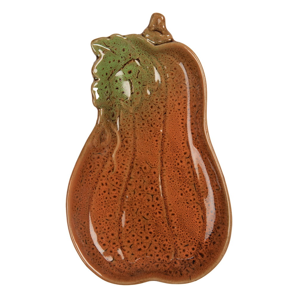 [6CE2155] Schaaltje pompoen 17x10x2 cm