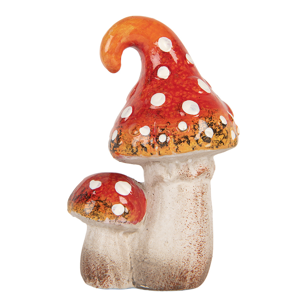 [6CE2206] Decoratie paddenstoelen 8x6x12 cm