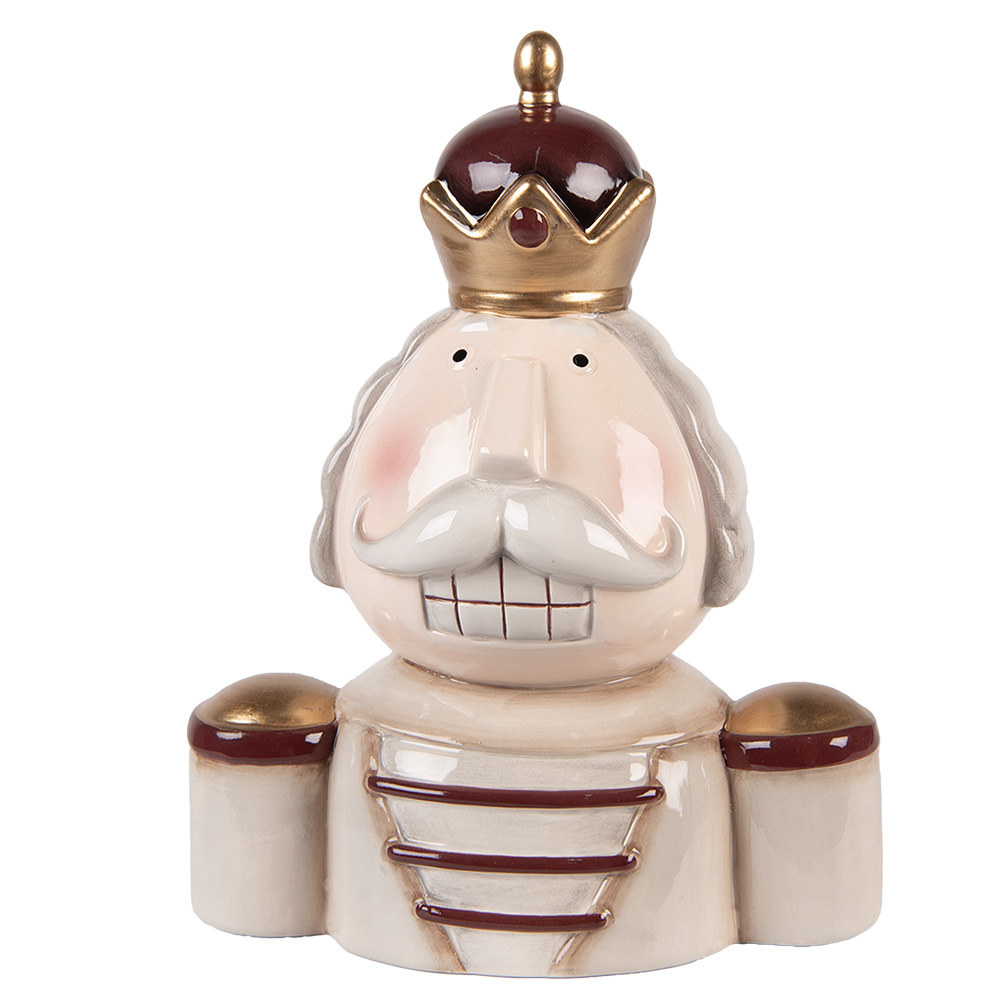 [6CE2250] Decoratie notenkraker 17x12x23 cm