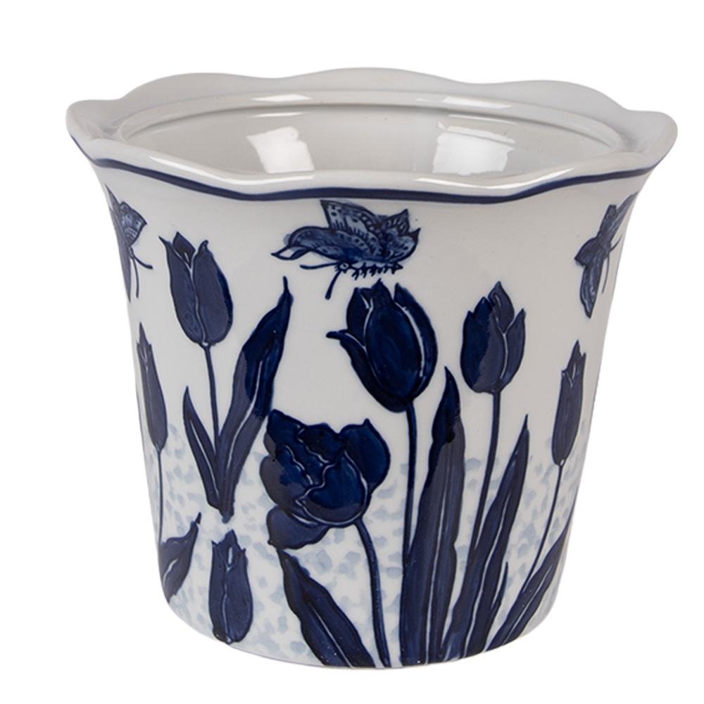 Decoratie bloempot Ø 21x16 cm