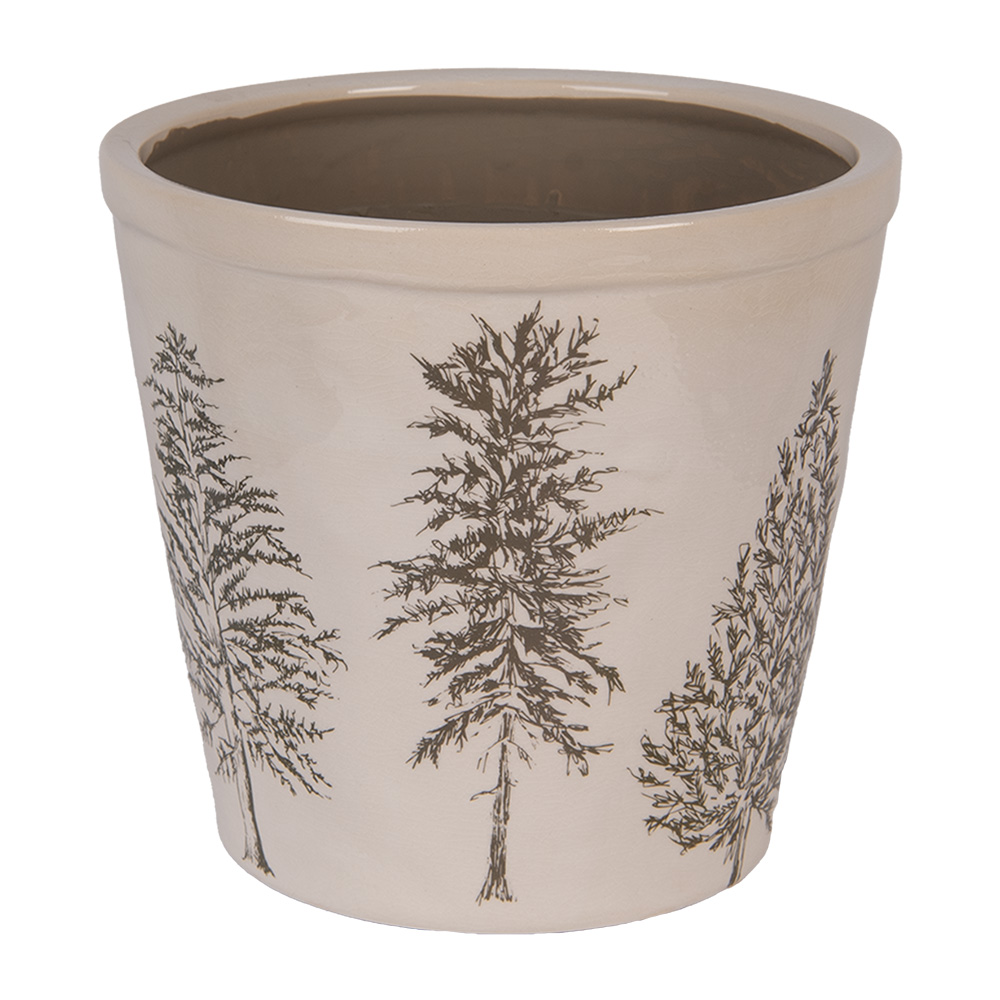 [6CENPT0001XL] Decoratie bloempot Ø 21x20 cm