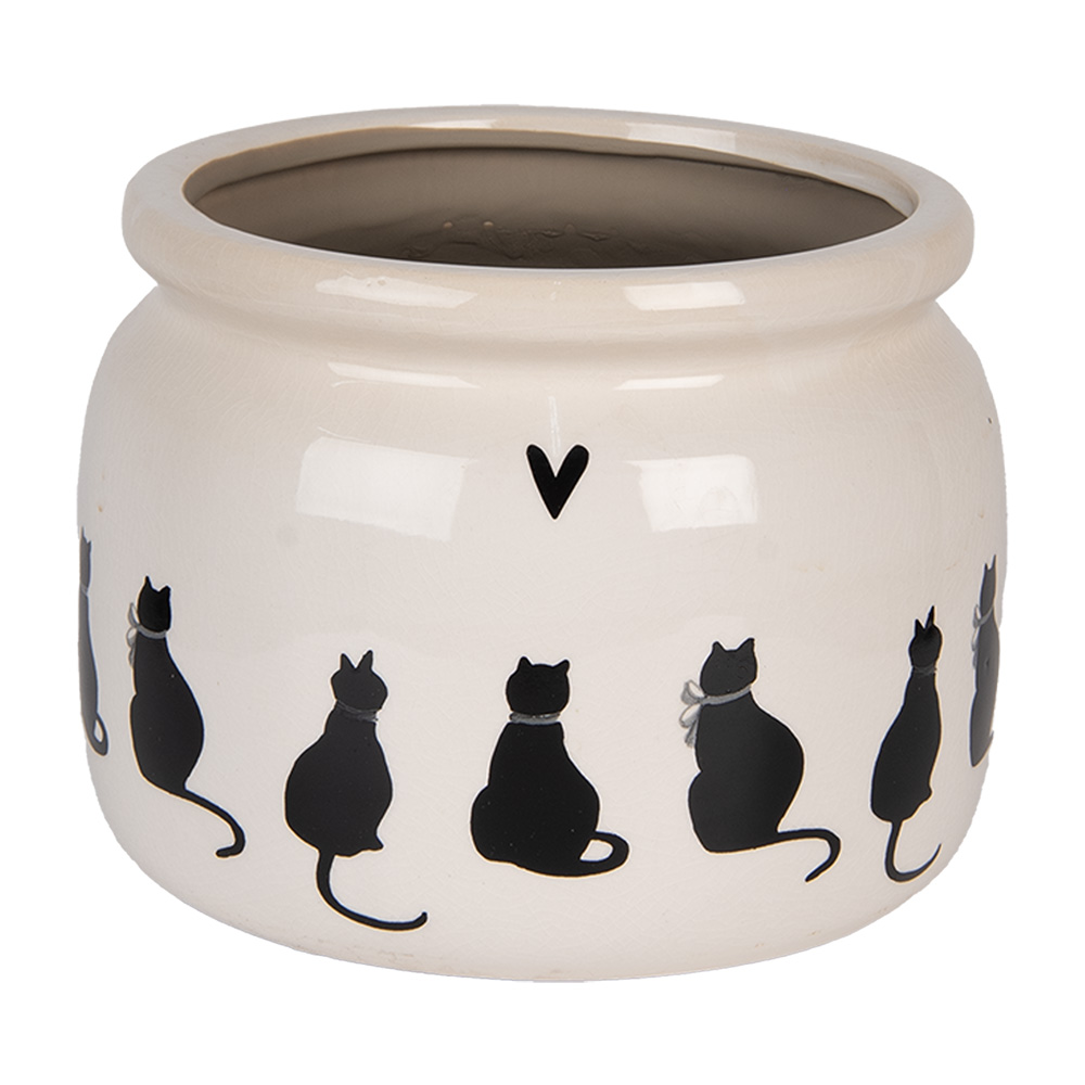 [6CEPWS0001L] Decoratie bloempot Ø 20x15 cm