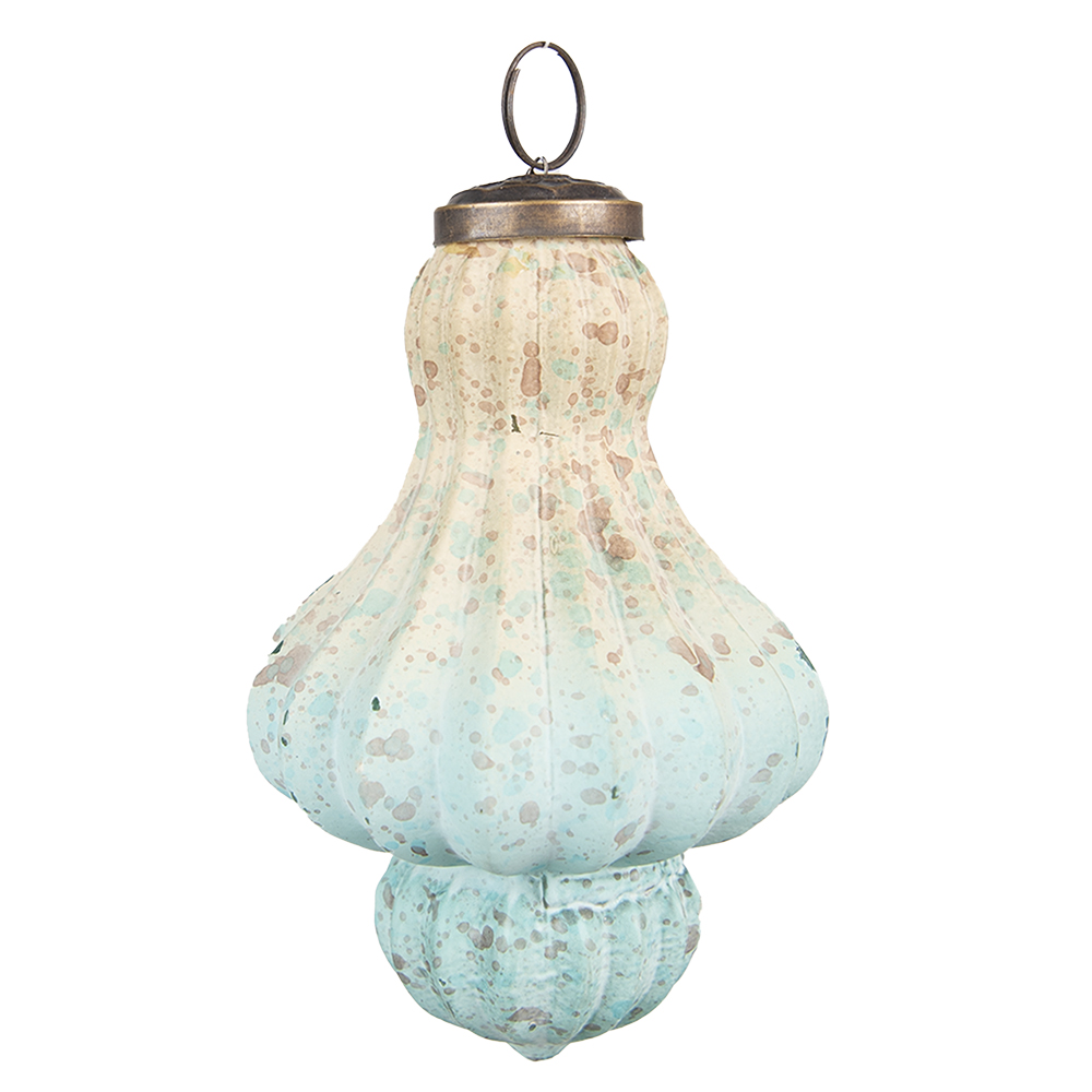 [6GL3718] Kerstbal Ø 8x12 cm