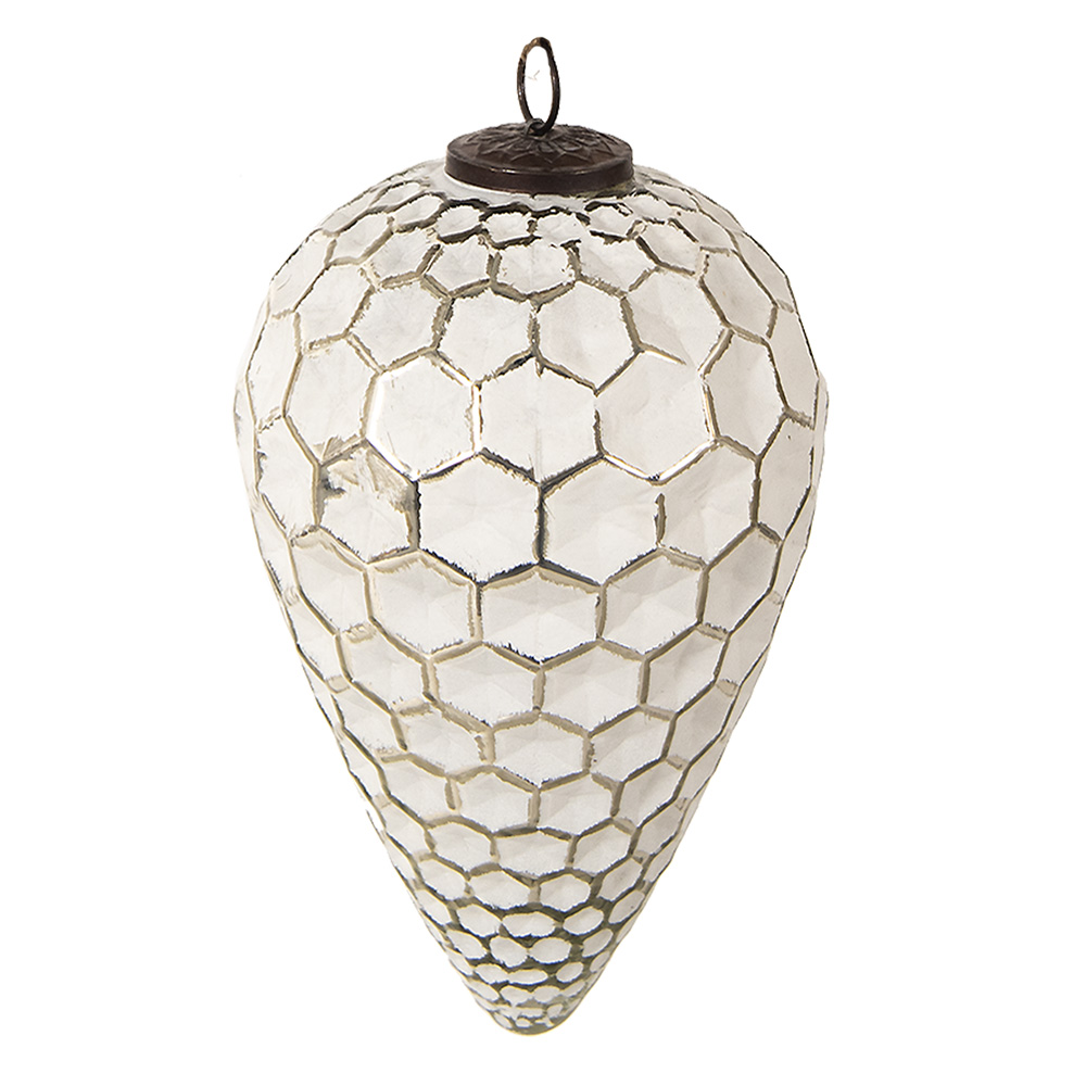 [6GL3869] Kerstbal Ø 14x25 cm