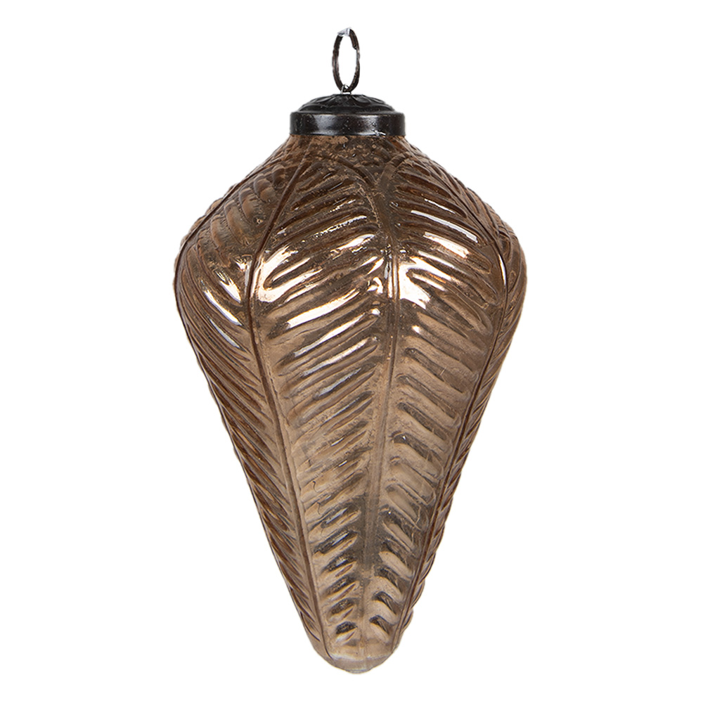 [6GL4012] Kerstbal Ø 10x16 cm