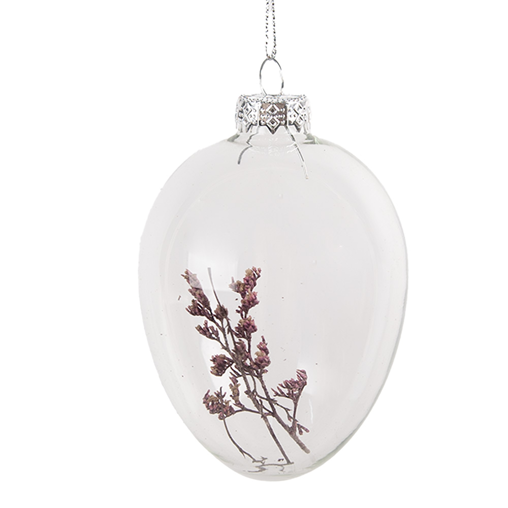 [6GL4461] Decoratie hanger ei Ø 7x10 cm