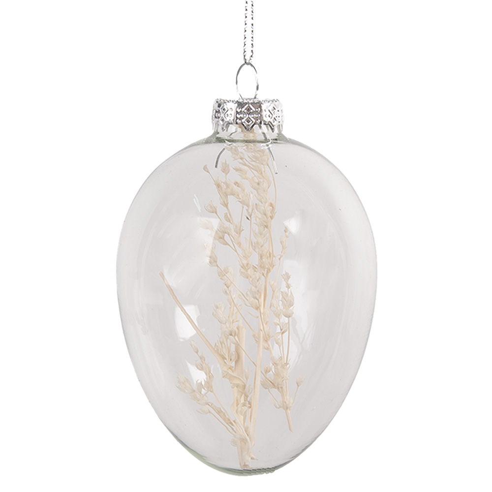 Decoratie hanger ei Ø 7x10 cm