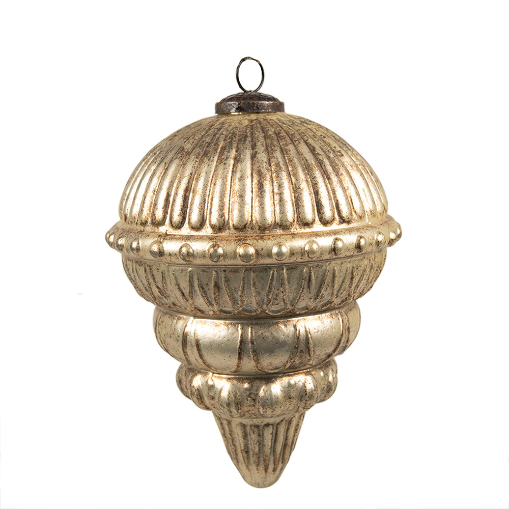 Kerstbal Ø 15x22 cm