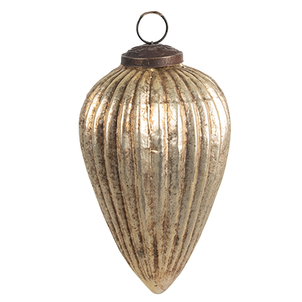 [6GL4555M] Kerstbal Ø 8x14 cm