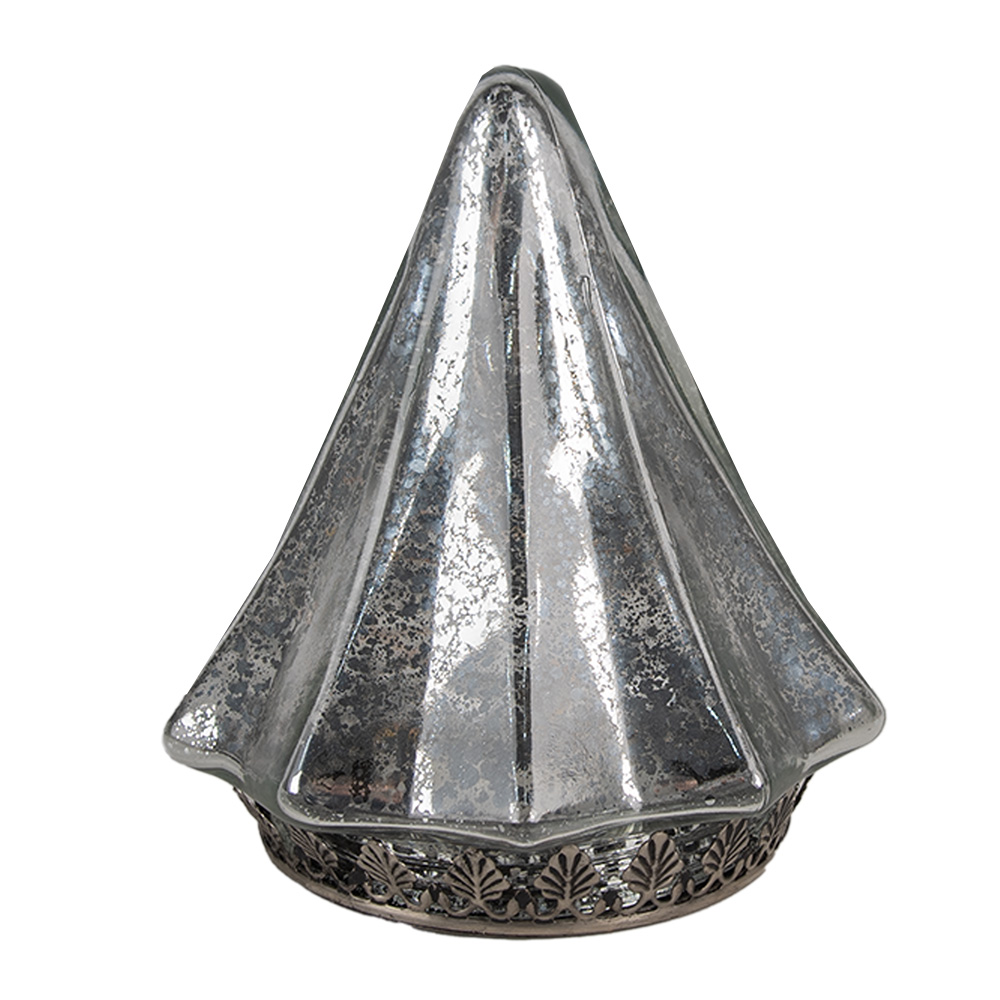 [6GL4570ZI] Decoratie kerstboom met LED Ø 14x16 cm / 2xAAA