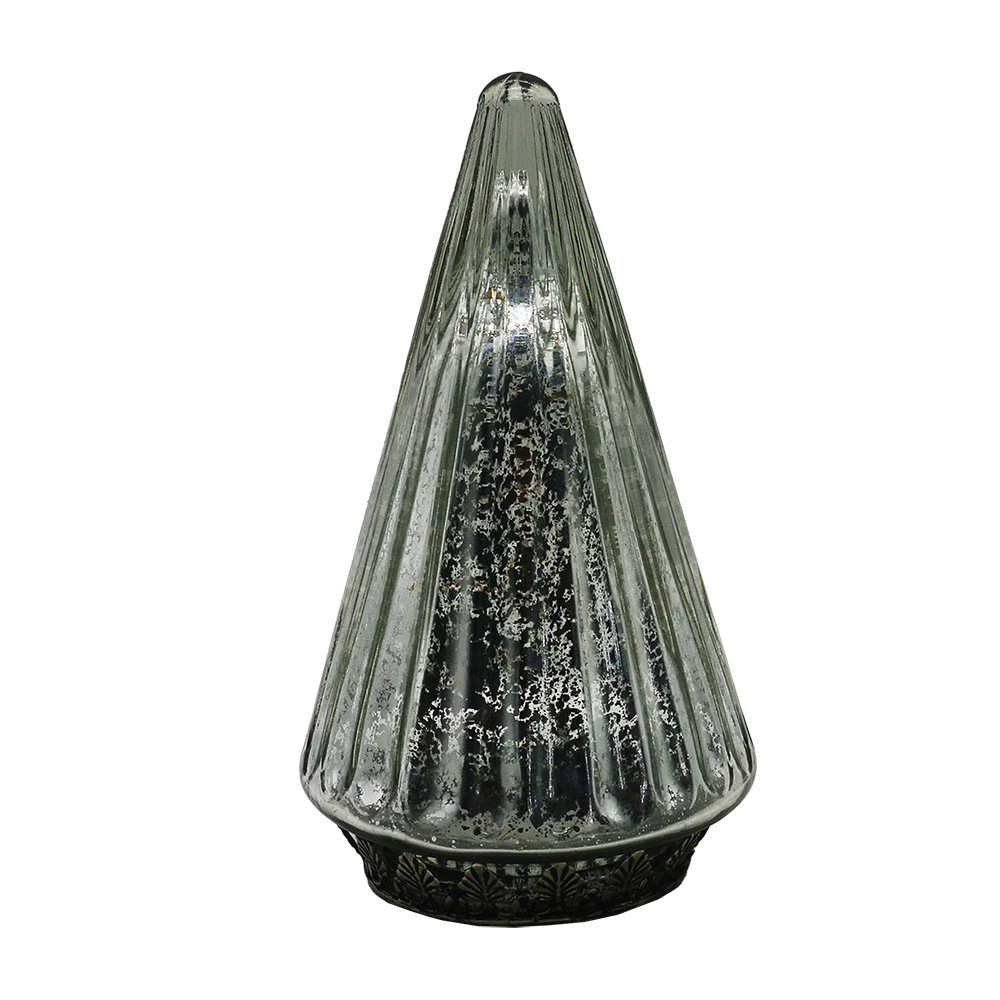 [6GL4571ZI] Decoratie kerstboom met LED Ø 11x19 cm