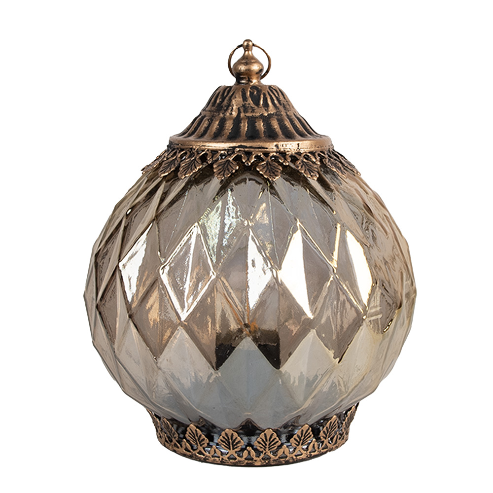 [6GL4585] Decoratie met LED Ø 15x19 cm / 3xAAA