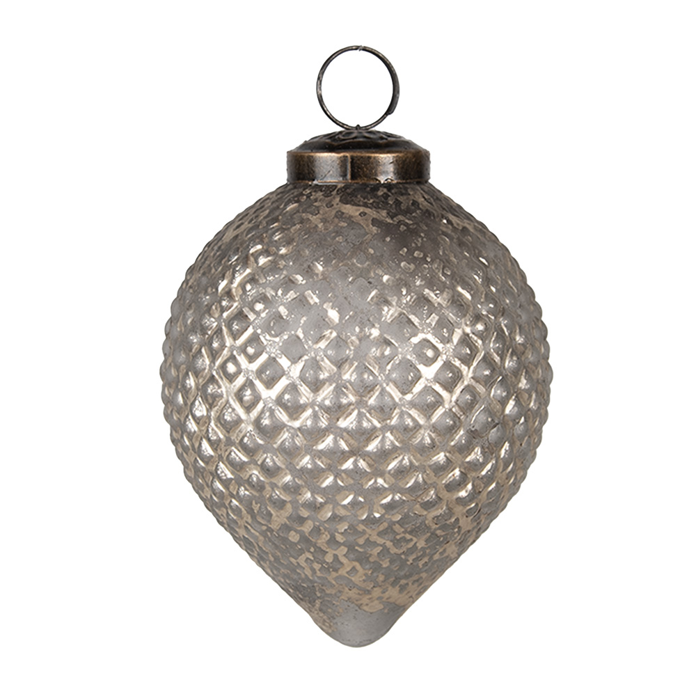 [6GL4694] Kerstbal Ø 8x10 cm