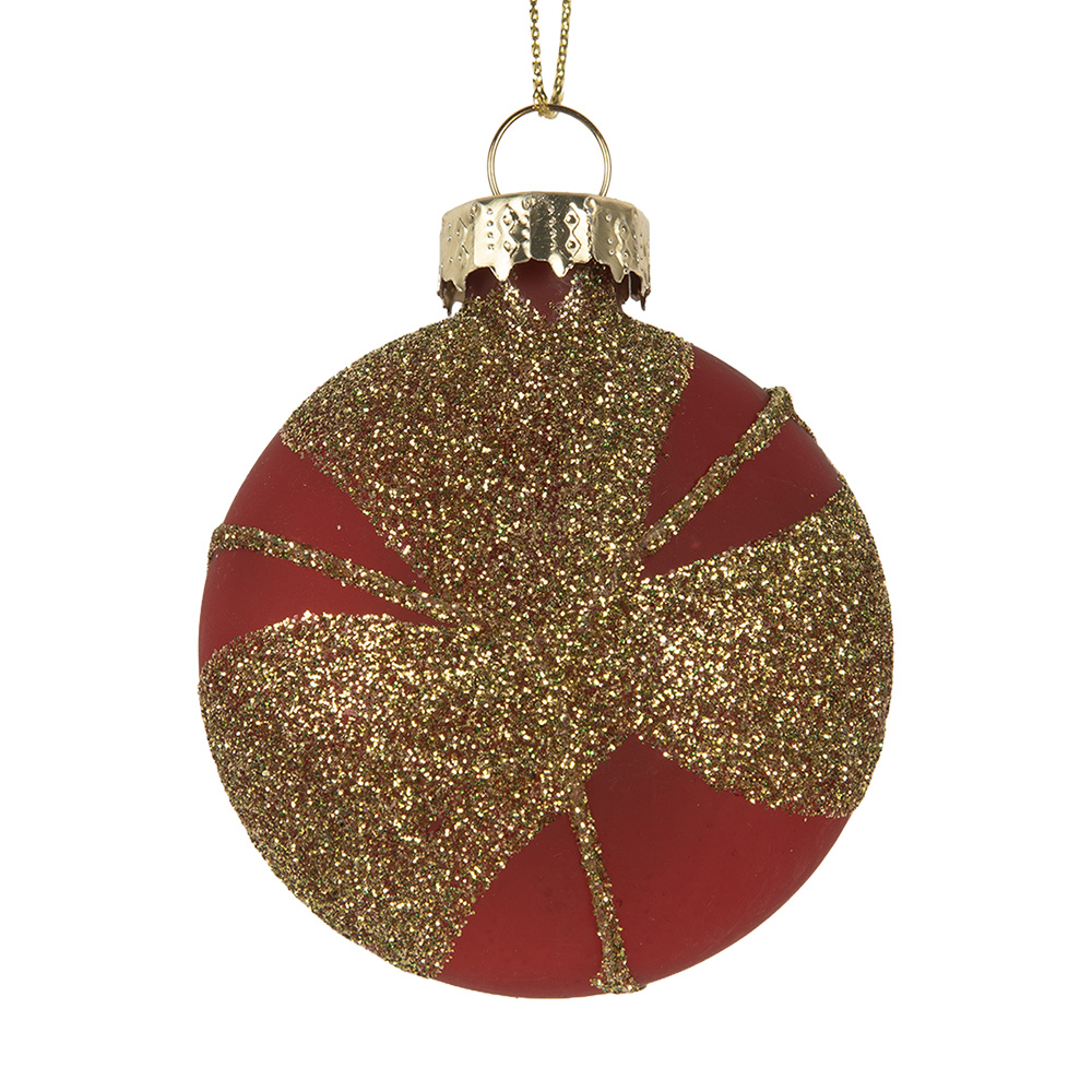 [6GL5130] Kerstbal 6x3x7 cm