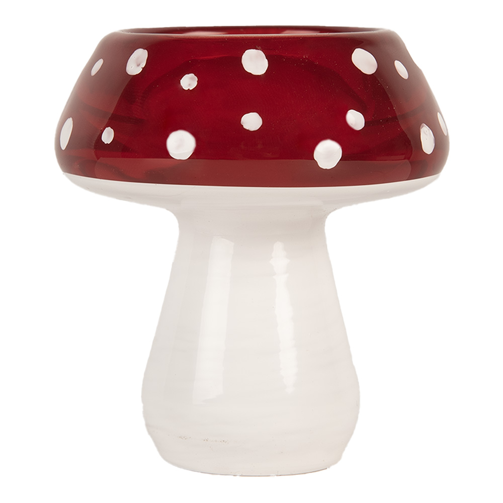 [6GL5199] Waxinelichthouder paddenstoel Ø 7x7 cm