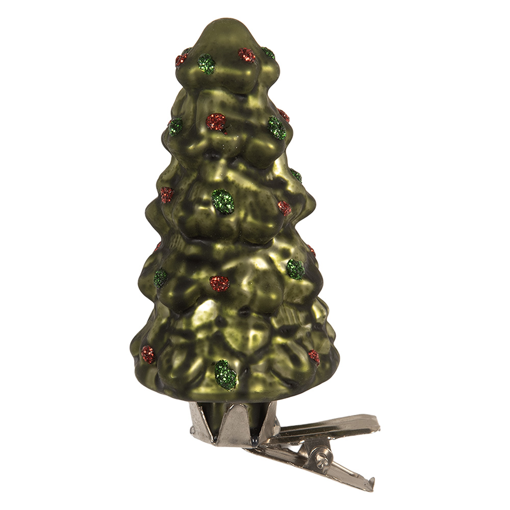 [6GL5318] Knijper kerstornament kerstboom Ø 4x9 cm