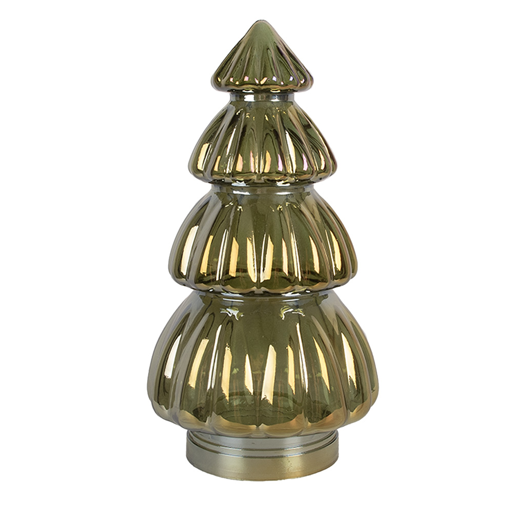 [6GL5334] Decoratie kerstboom Ø 15x27 cm