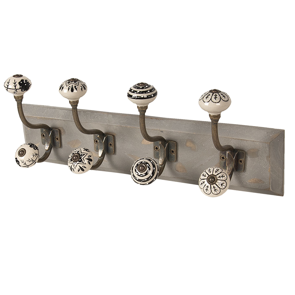 [6H1847] Kapstok 45x10x18 cm