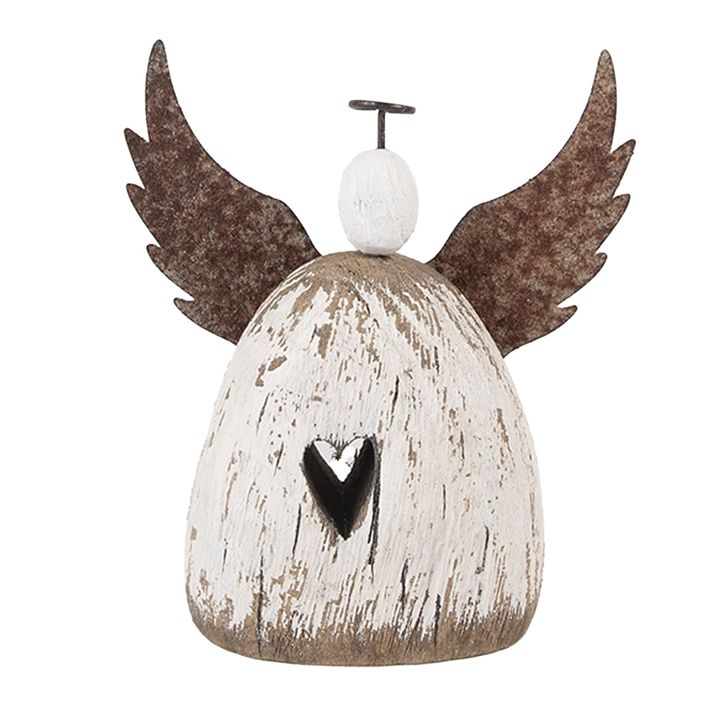 [6H2419M] Decoratie engel 13x5x14 cm