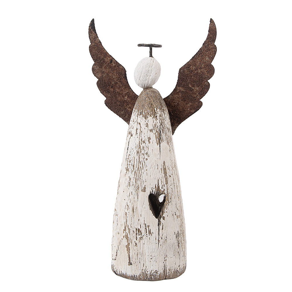 Decoratie engel 9x4x18 cm