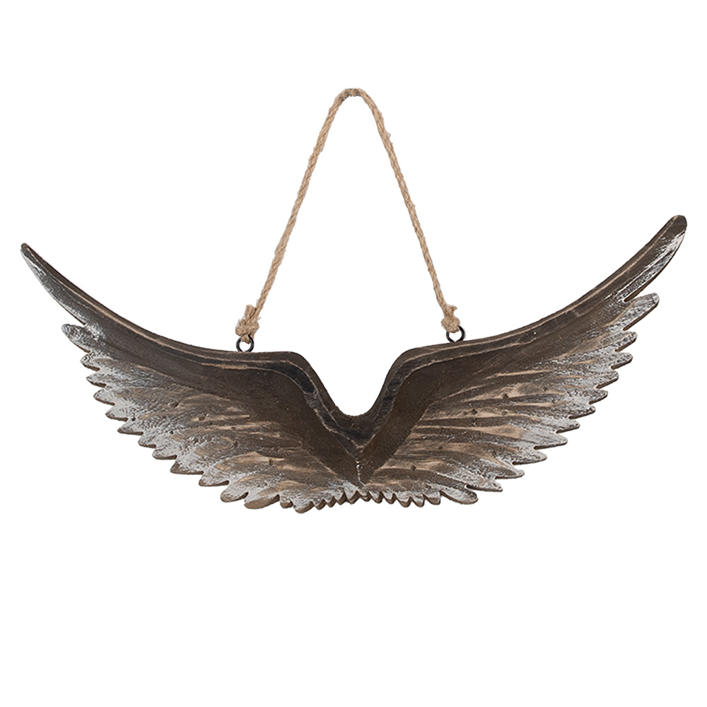 [6H2422] Decoratie hanger vleugels 30x3x12 cm
