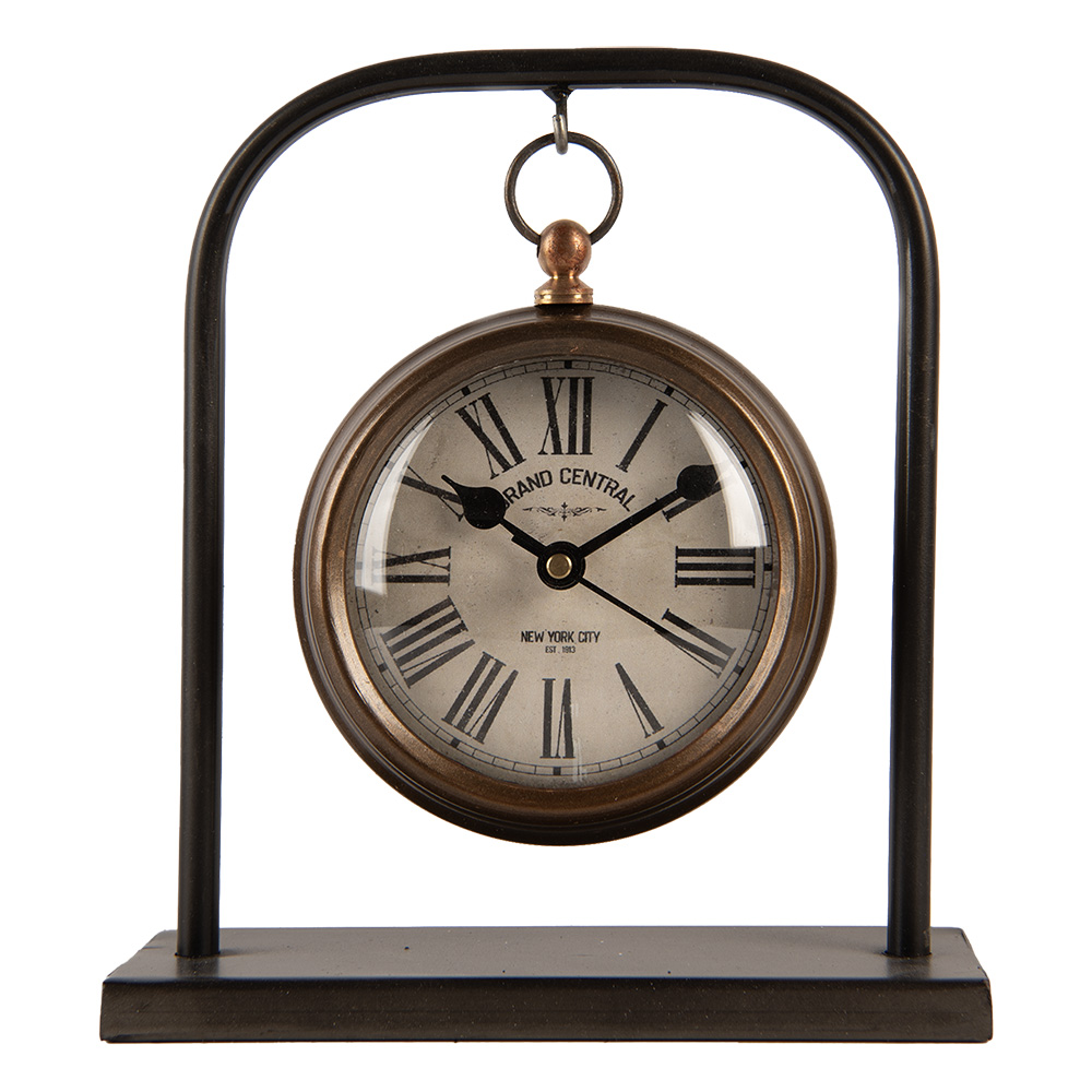 [6KL0836] Tafelklok 14x5x16 cm / 1xAA