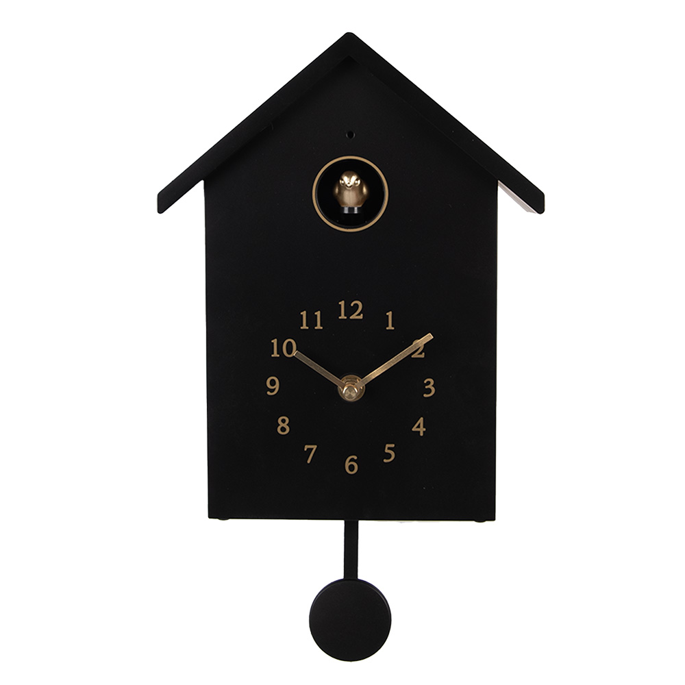 [6KL0838Z] Wandklok 20x10x26 cm / 3xAA