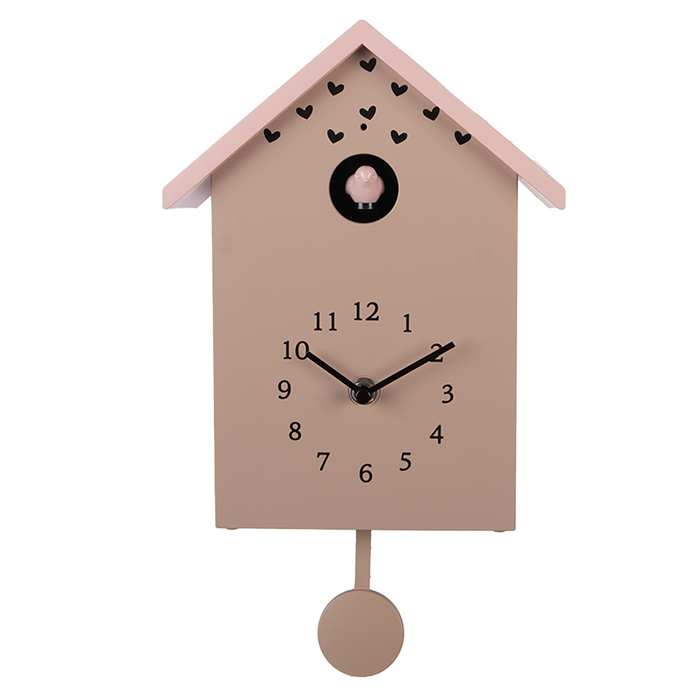 Wandklok 20x10x26 cm / 3xAA