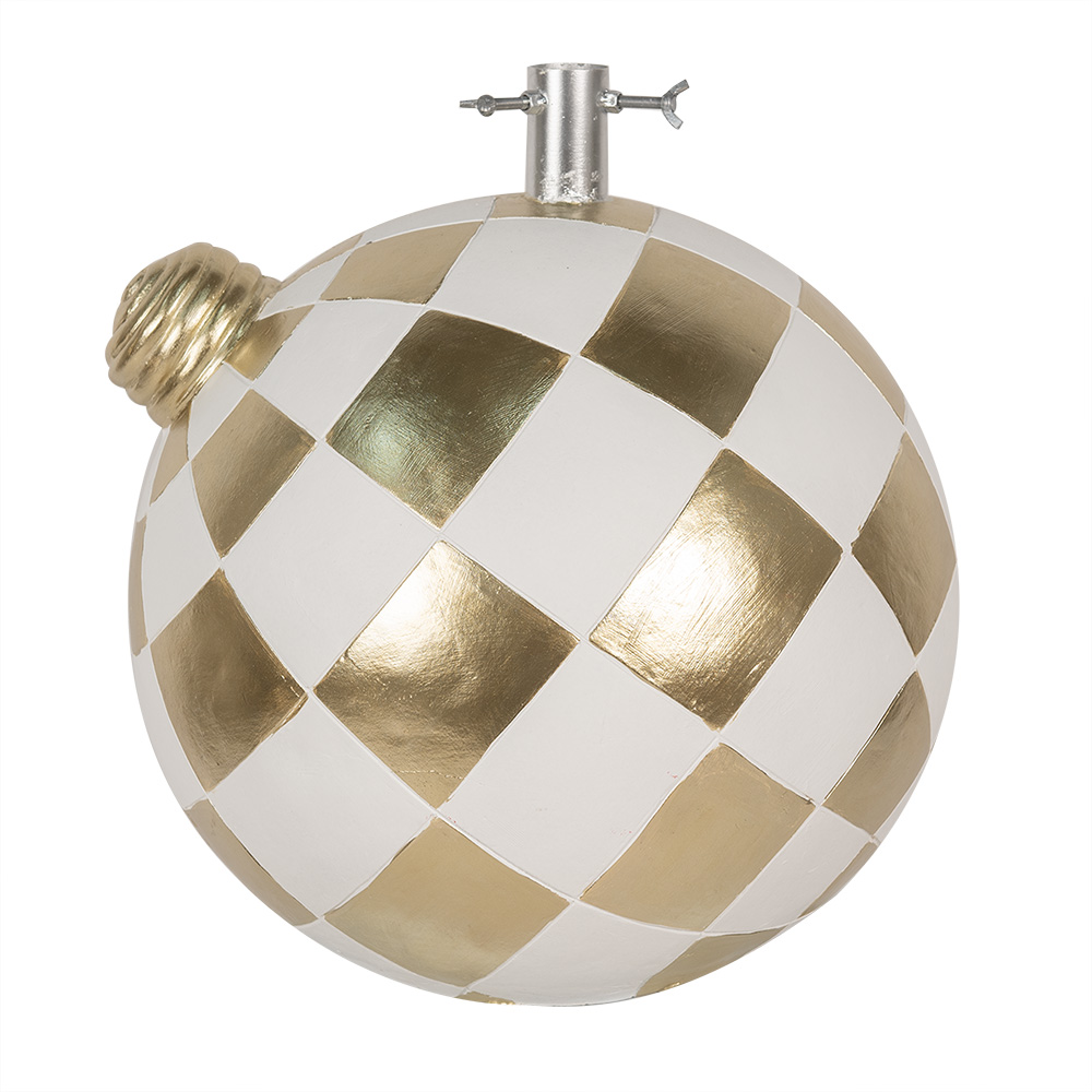 Kerstboom standaard kerstbal 42x42x44 cm