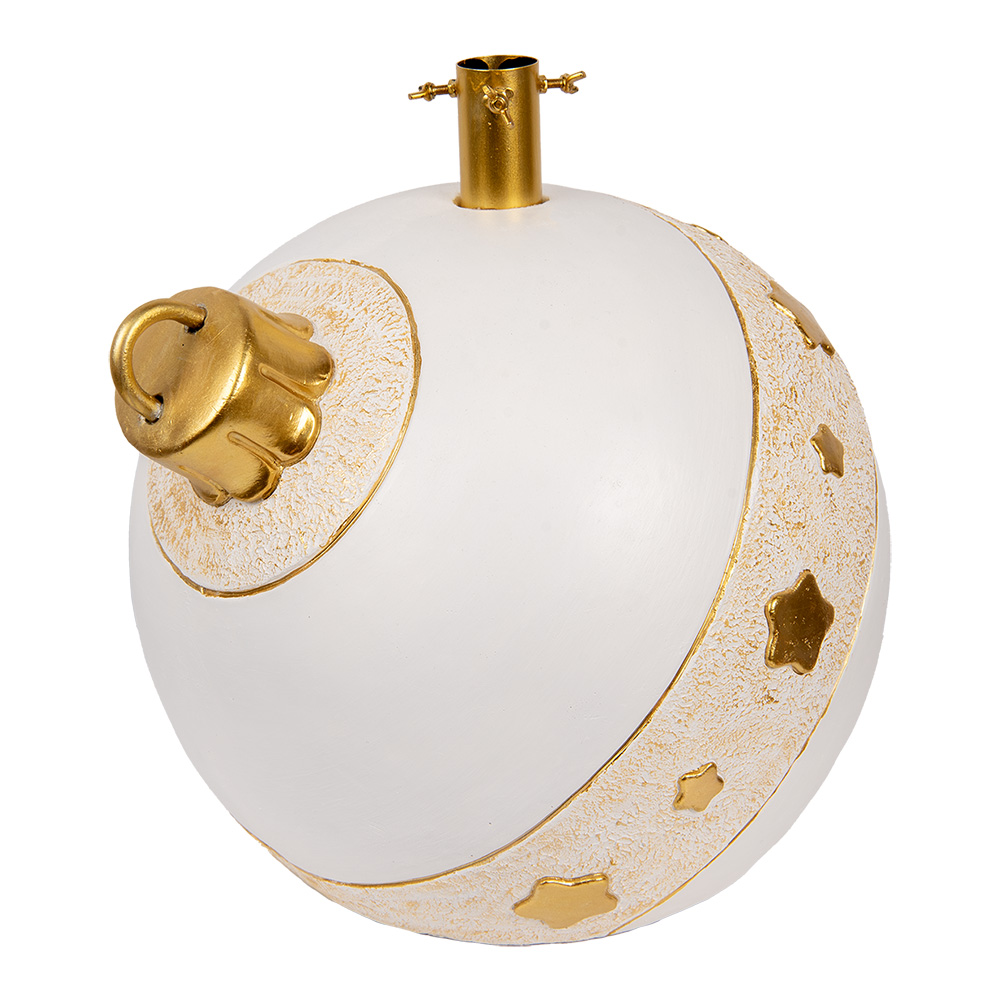 Kerstboom standaard kerstbal 40x38x38 cm