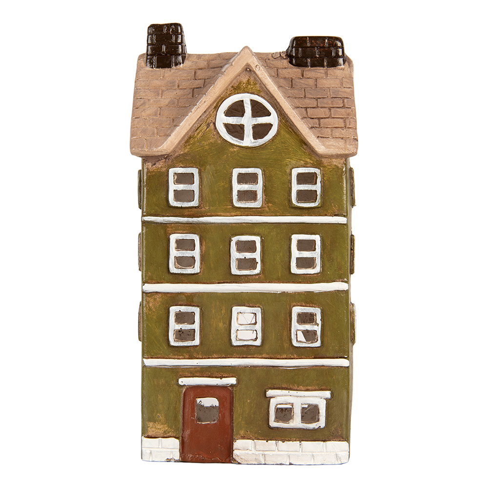 [6MG0125] Decoratie huis 20x17x39 cm