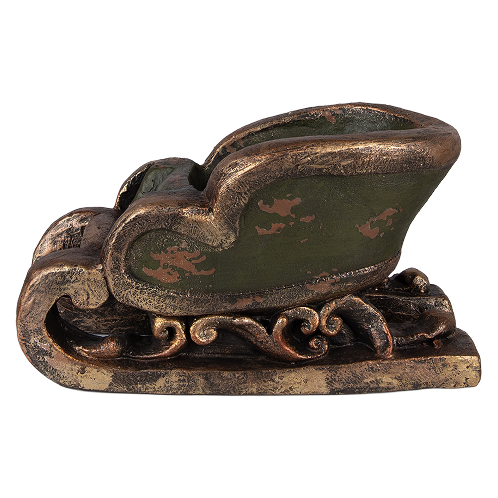 Decoratie slee 35x23x21 cm