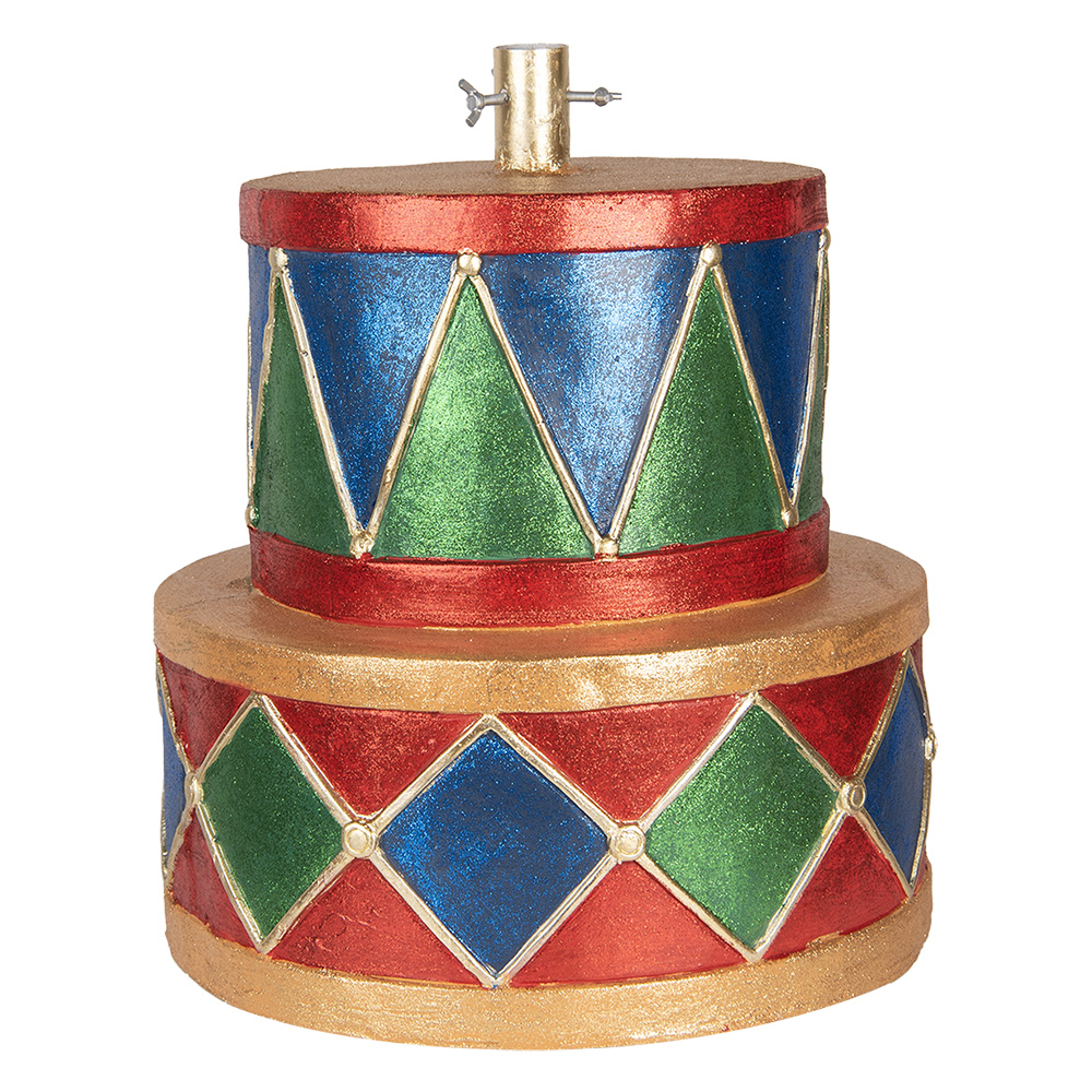 Kerstboom standaard trommels Ø 40x46 cm